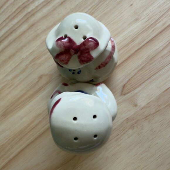 Vintage Shawnee 1930s Sailor Boy + Girl Ceramic Salt Pepper Shakers Set - Picture 5 of 9